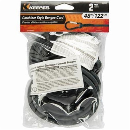 Hampton Products-Keeper Hampton Products-Keeper 234887 48 in. Gray Bungee Cord   Pack of 6 234887